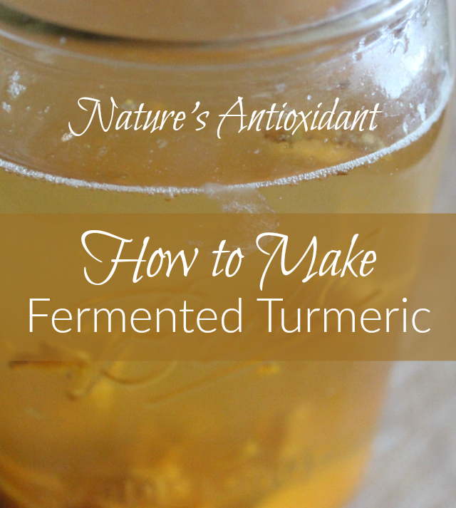 Boost your immune system with fermented turmeric! Find out how to make it with salt or sugar!