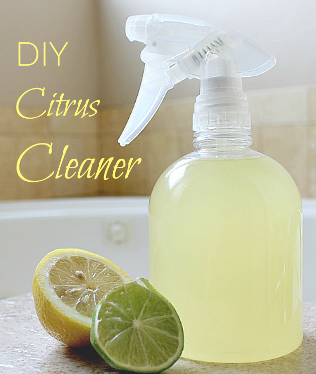 Looking to avoid harsh chemicals when you clean? Try making this DIY citrus cleaner with leftover citrus peels! This cleaner even adds a nice probiotic punch to your cleaning.