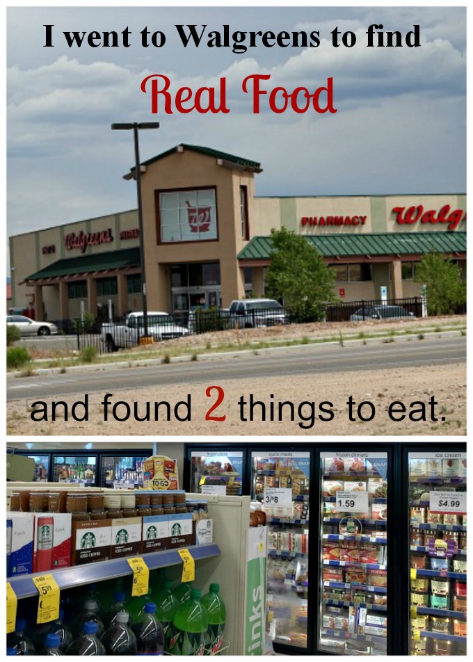 Walgreens collage real food ITT