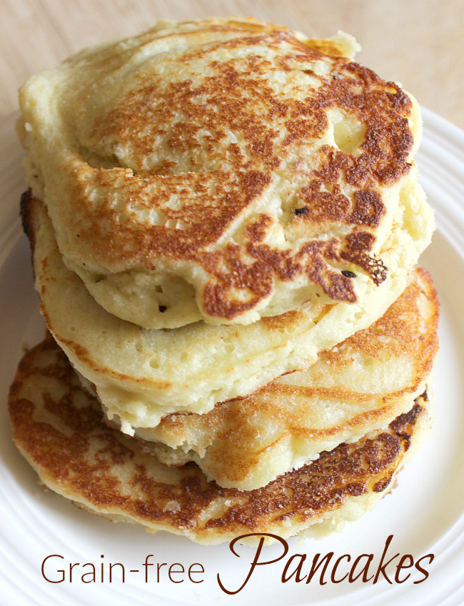 This combination of tapioca and coconut flour melts in your mouth. You'll love these grain-free, gluten-free pancakes!