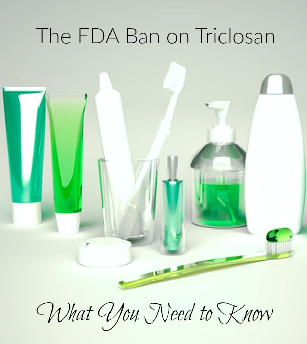 The FDA ban on triclosan means it will no longer be found in soaps and body washes, but may still show up in toothpaste and school supplies. Find out how to avoid triclosan!