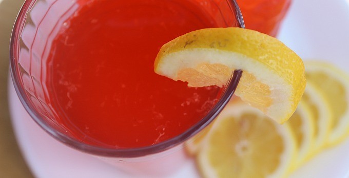 Probiotic Raspberry Lemonade